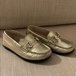 Little Eric Metallic Loafers